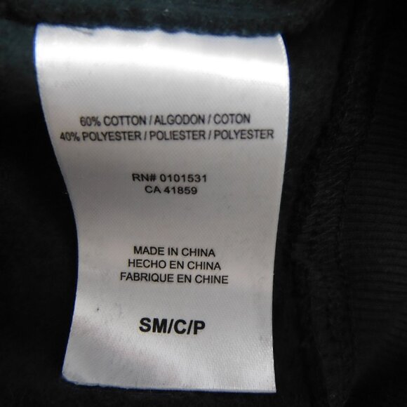 Ouija Women's Oversized Long Sleeve Fleece Ouija Board Sweatshirt Black Size Sm - Picture 8 of 8